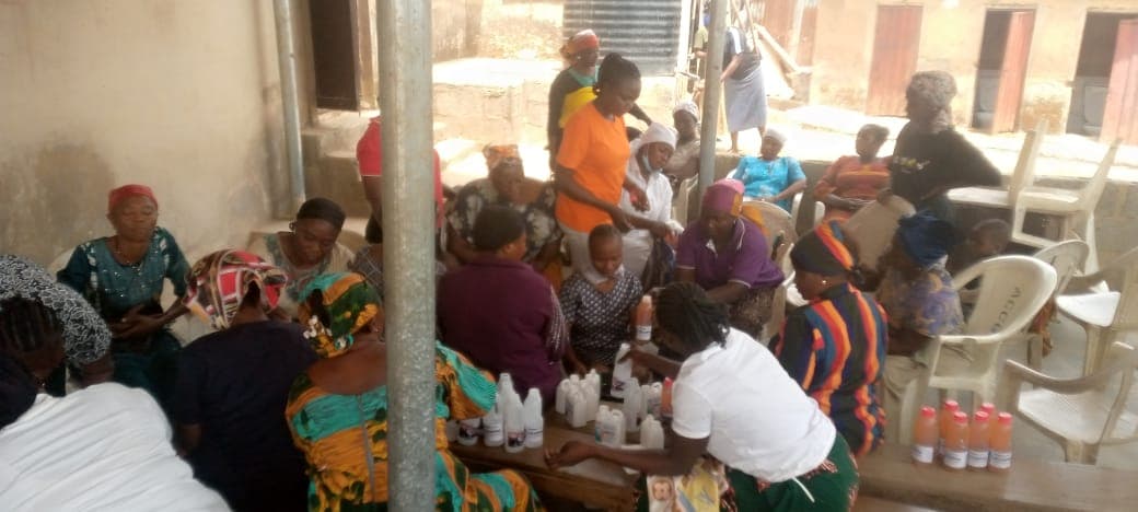Women and youths given vocational training across Kaduna, Taraba, Benue, Nasarawa States, and Abuja